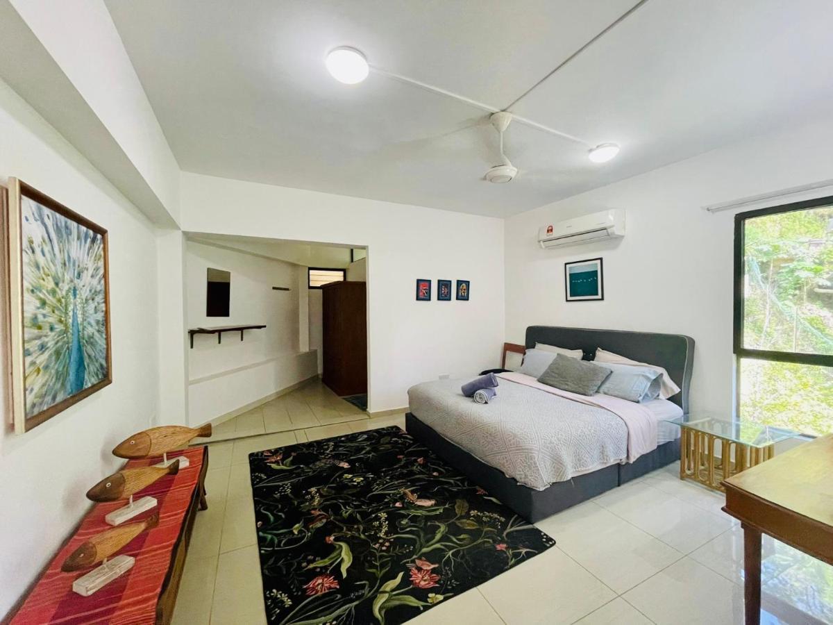 Kk Jungle Hideaway Lovely Apartment 5 Mins Walk To Town Kota Kinabalu Eksteriør billede